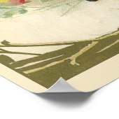 ヴィンテージビクトリアンチャイルド、女の子春フルーツバスケット ポスター (角)