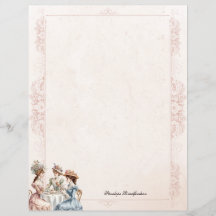 ヴィンテージビクトリアンティーパーソナル文房具紙