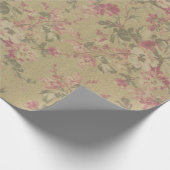 ヴィンテージビクトリアントレンディーフローリストファンシー ラッピングペーパー (角)