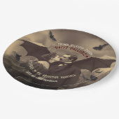 ヴィンテージビクトリアンドラキュラゴシックハロウィーンビュッフェ ペーパープレート (アングル)