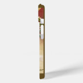 ヴィンテージビクトリアンニューイヤーエブシャンパンエンジェル Case-Mate iPhoneケース (裏面 / 左)