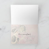 ヴィンテージビクトリアンハッピーバースデー カード (内部)