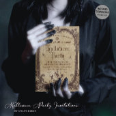 ヴィンテージビクトリアンハロウィーン 招待状