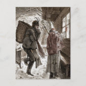 ヴィンテージビクトリアンハンス・トラップとセント・ニック・ハガキ ポストカード (正面)