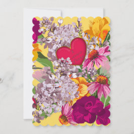 ヴィンテージビクトリアンハート&フラワーバレンタイン