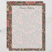 ヴィンテージビクトリアンバタフライオールド鍵デイジー紙 (正面/裏面)