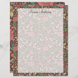 ヴィンテージビクトリアンバタフライオールド鍵デイジー紙