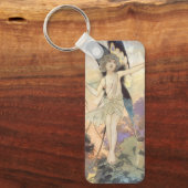 ヴィンテージビクトリアンバタフライフェアリーバイロビンソン キーホルダー (正面)