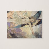 ヴィンテージビクトリアンバタフライフェアリーバイロビンソン ジグソーパズル (横)