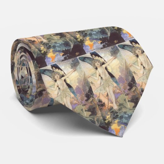 ヴィンテージビクトリアンバタフライフェアリーバイロビンソン ネクタイ (ロール)