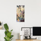 ヴィンテージビクトリアンバタフライフェアリーバイロビンソン ポスター (ホームオフィス)