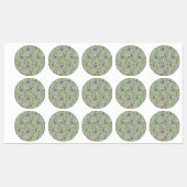 ヴィンテージビクトリアンバニーラビットベリーガーデンイースター ラベル (シート)