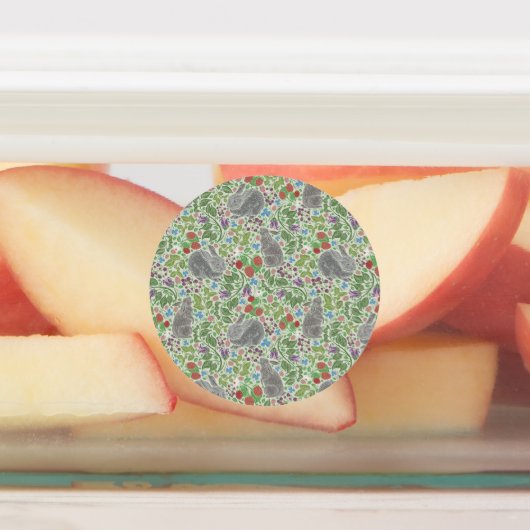 ヴィンテージビクトリアンバニーラビットベリーガーデンイースター ラベル (貼付)