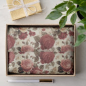 ヴィンテージビクトリアンバラパターン 薄葉紙 (ギフト)