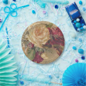 ヴィンテージビクトリアンバラフローラ ペーパープレート (パーティー)