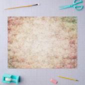 ヴィンテージビクトリアンバラ切り離しティッシュペーパー 薄葉紙 (クラフト)