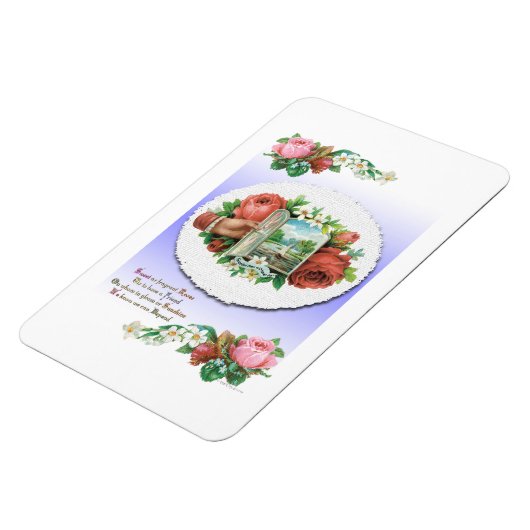 ヴィンテージビクトリアンバラ友好美術 マグネット (左側)