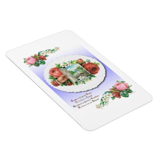 ヴィンテージビクトリアンバラ友好美術 マグネット (右側)