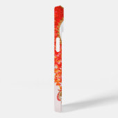 ヴィンテージビクトリアンバレンタインの日、ハートのチェルブス Case-Mate iPhoneケース (裏面 / 右)