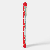 ヴィンテージビクトリアンバレンタインの男の子，猫と犬 Case-Mate iPhoneケース (裏面 / 右)