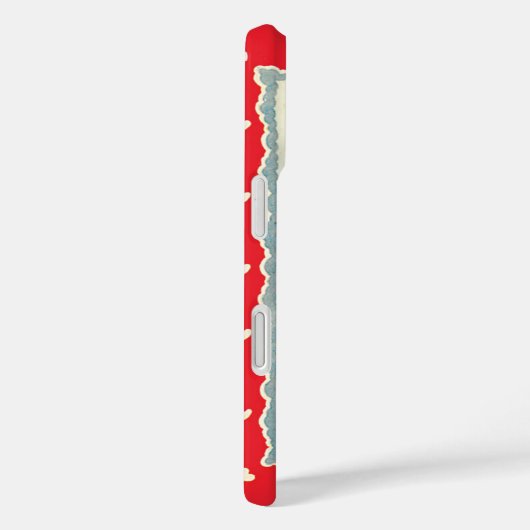 ヴィンテージビクトリアンバレンタインの男の子，猫と犬 Case-Mate iPhoneケース (裏面 / 右)