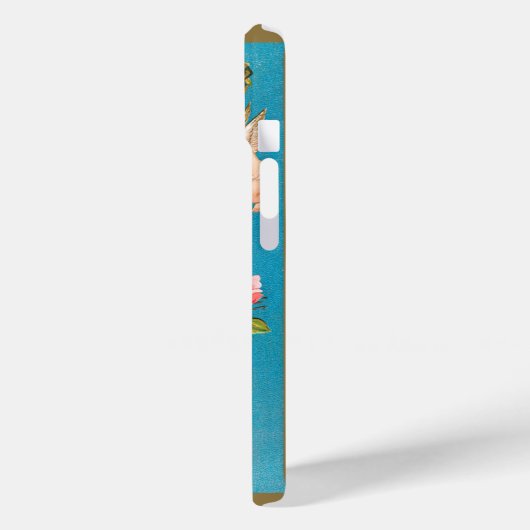 ヴィンテージビクトリアンバレンタインデイエンジェル&ハート Case-Mate iPhoneケース (裏面 / 左)