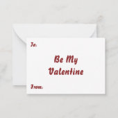 ヴィンテージビクトリアンバレンタインデーのバラ ノートカード (裏面)