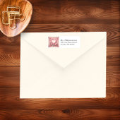 ヴィンテージビクトリアンバレンタインデーフローラハート ラベル