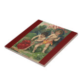 ヴィンテージビクトリアンバレンタインデー愛の提供 タイル (側面)