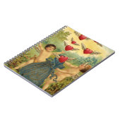 ヴィンテージビクトリアンバレンタインデー、チェルブハート ノートブック (左側)