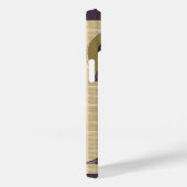 ヴィンテージビクトリアンバレンタインデー、紫の女性 Case-Mate iPhoneケース (裏面 / 右)