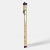 ヴィンテージビクトリアンバレンタインデー、紫の女性 Case-Mate iPhoneケース (裏面 / 左)