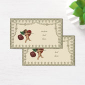 ヴィンテージビクトリアンバレンタインデーCherub andバラ (デスク)