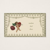 ヴィンテージビクトリアンバレンタインデーCherub andバラ (裏面)