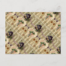 ヴィンテージビクトリアンバレンタイン葉書