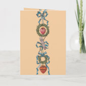 ヴィンテージビクトリアンバレンタイン カード (裏面)