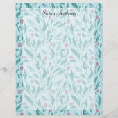 ヴィンテージビクトリアンバードinガーデンライト紙 (裏面)