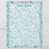 ヴィンテージビクトリアンバードinガーデンライト紙 (正面)