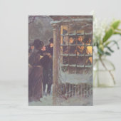 ヴィンテージビクトリアンパーティの招待状 招待状 (スタンド正面)