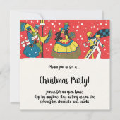 ヴィンテージビクトリアンパーティの招待状 招待状 (正面)