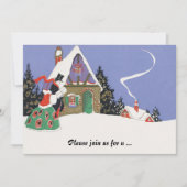 ヴィンテージビクトリアンパーティの招待状 招待状 (正面)