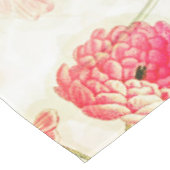 ヴィンテージビクトリアンピンクフローラデザイン| テーブルクロス (アングル)