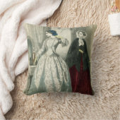 ヴィンテージビクトリアンファッション クッション (ブランケット)