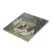 ヴィンテージビクトリアンファミリーピクニックウッズ タイル (側面)