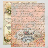 ヴィンテージビクトリアンファン旧書型 (正面/裏面)