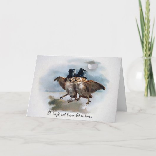 ヴィンテージビクトリアンフイルズクリスマスカード シーズンカード (正面)