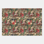 ヴィンテージビクトリアンフェスティバル&リッチモンタージュ ラッピングペーパーシート (正面3)