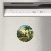 ヴィンテージビクトリアンフォークアート、ノアの箱舟by Hidley マグネット (インサイチュ (食洗機))