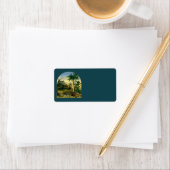 ヴィンテージビクトリアンフォークアート、ノアの箱舟by Hidley ラベル (インサイチュ)