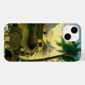 ヴィンテージビクトリアンフォークアート、ノアの箱舟by Hidley Case-Mate iPhoneケース (裏面 (横))